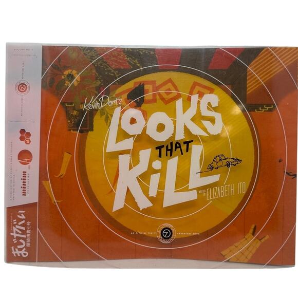 Kevin Dart's Looks That Kill by Elizabeth Ito Adventure Book DVD Signed - Picture 1 of 10